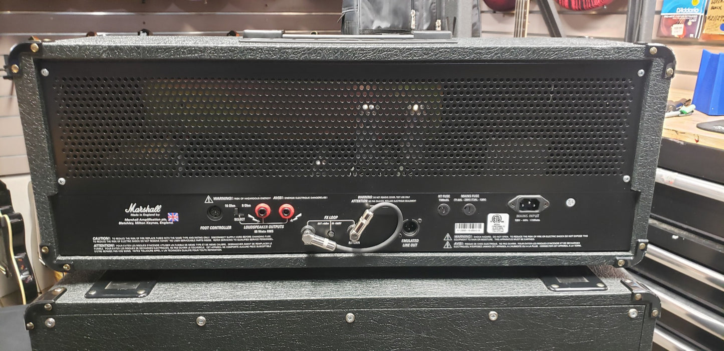 JCM 2000 TSL 60 Triple Super Lead 3-Channel 60-Watt Guitar Amp Head and 1960a 4x12 Cab