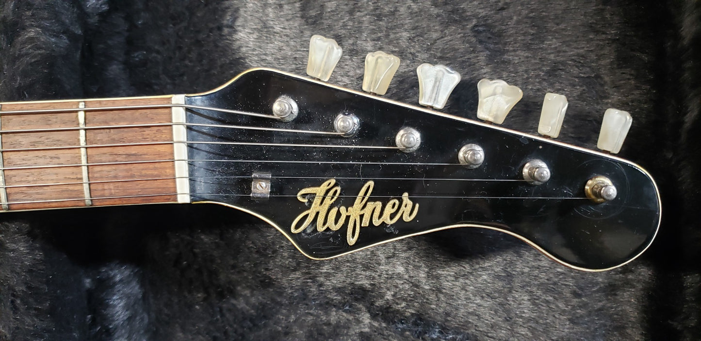 Hofner Galaxie 176 Red 1960s Electric Guitar