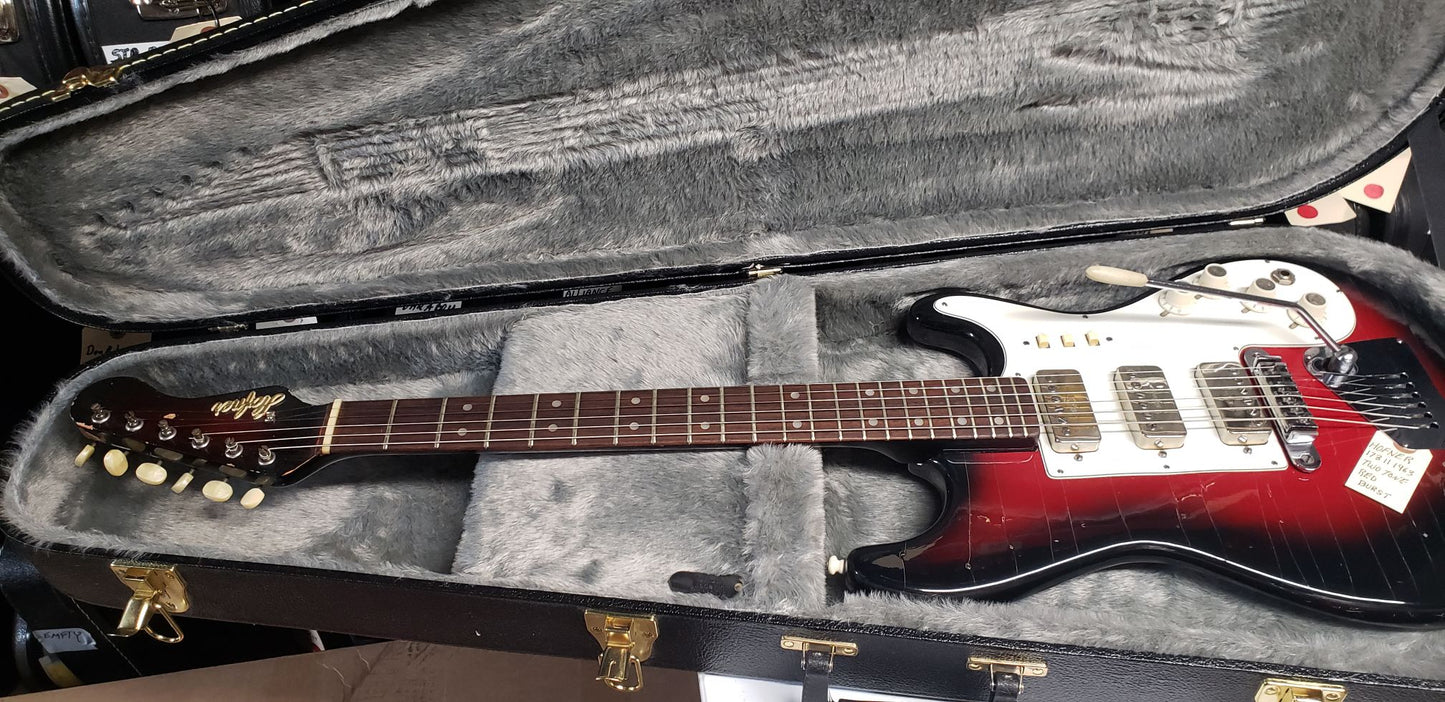 Hofner 173 II 1963 Two Tone Red Burst Electric Guitar