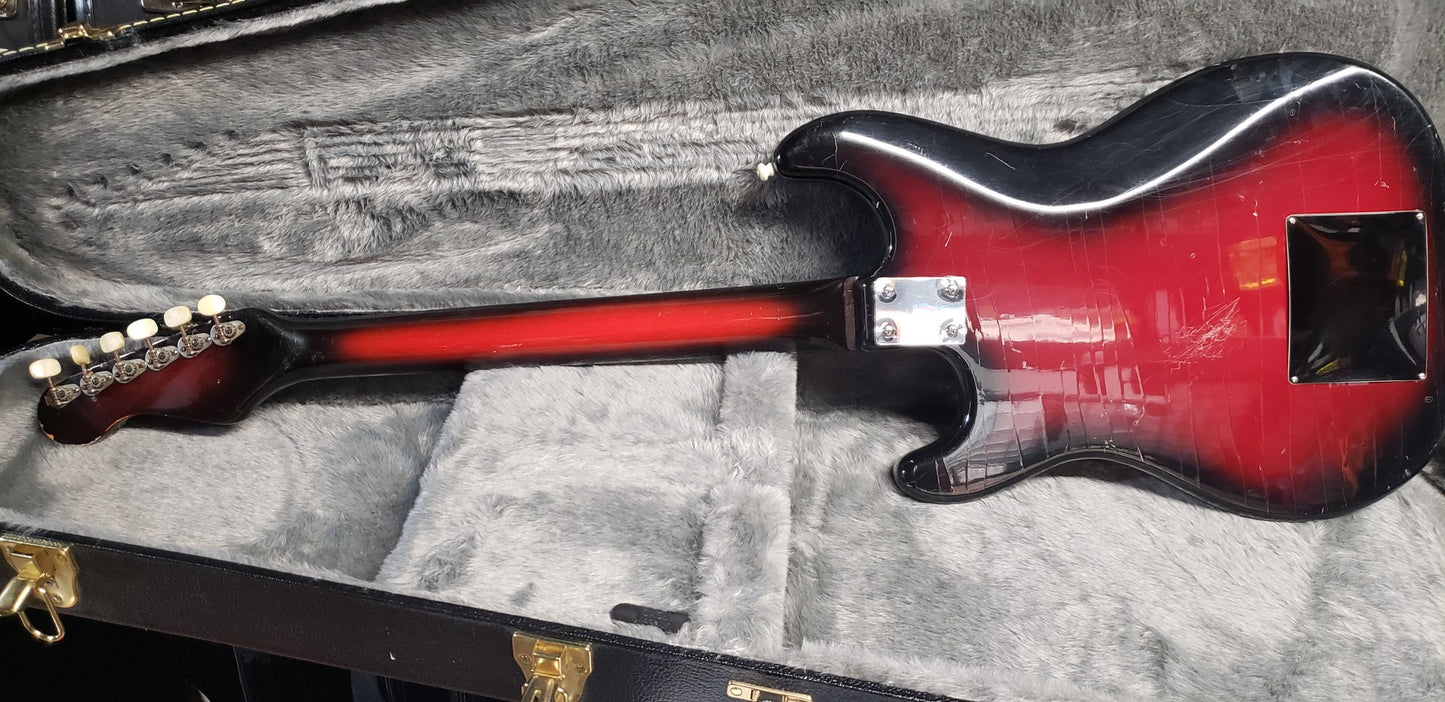 Hofner 173 II 1963 Two Tone Red Burst Electric Guitar