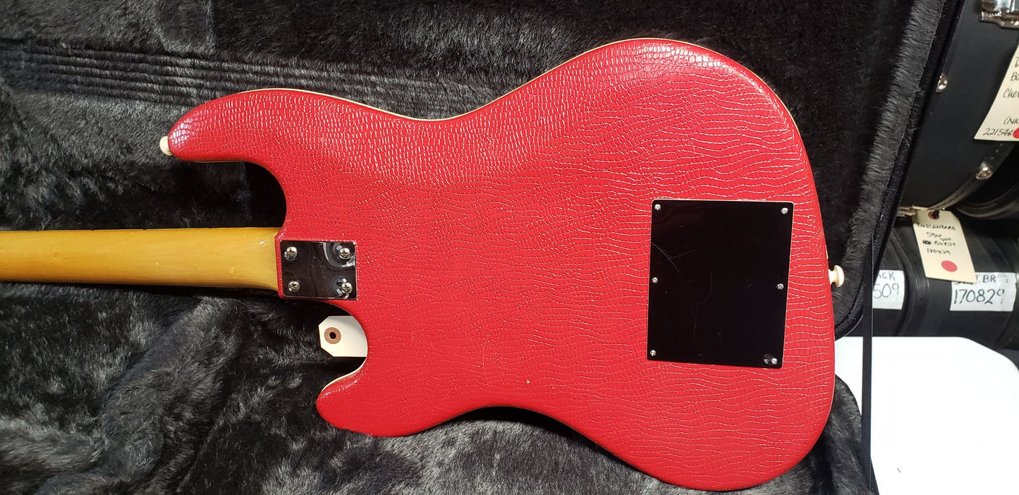 Hofner 175 Galaxie 1963 Red Vinyl Electric Guitar