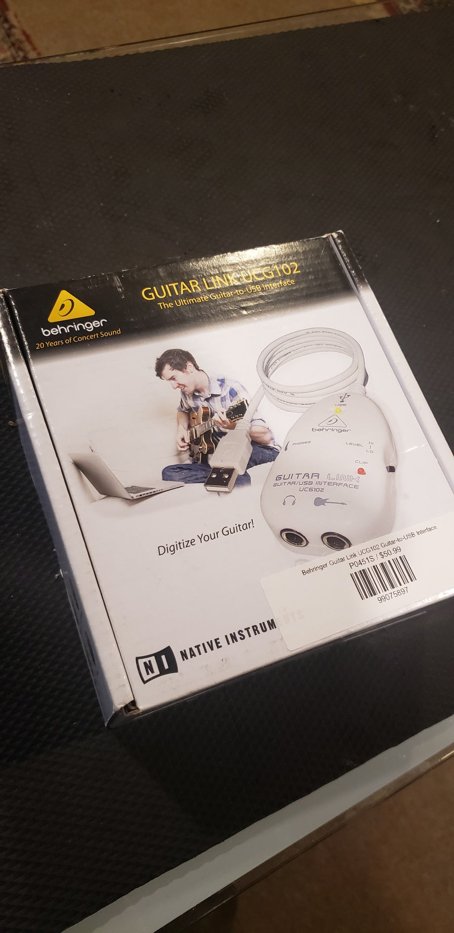 Behringer Guitar Link UCG102 Guitar-to-USB Interface