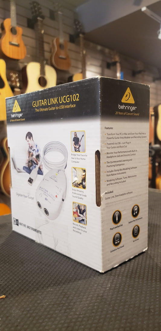 Behringer Guitar Link UCG102 Guitar-to-USB Interface