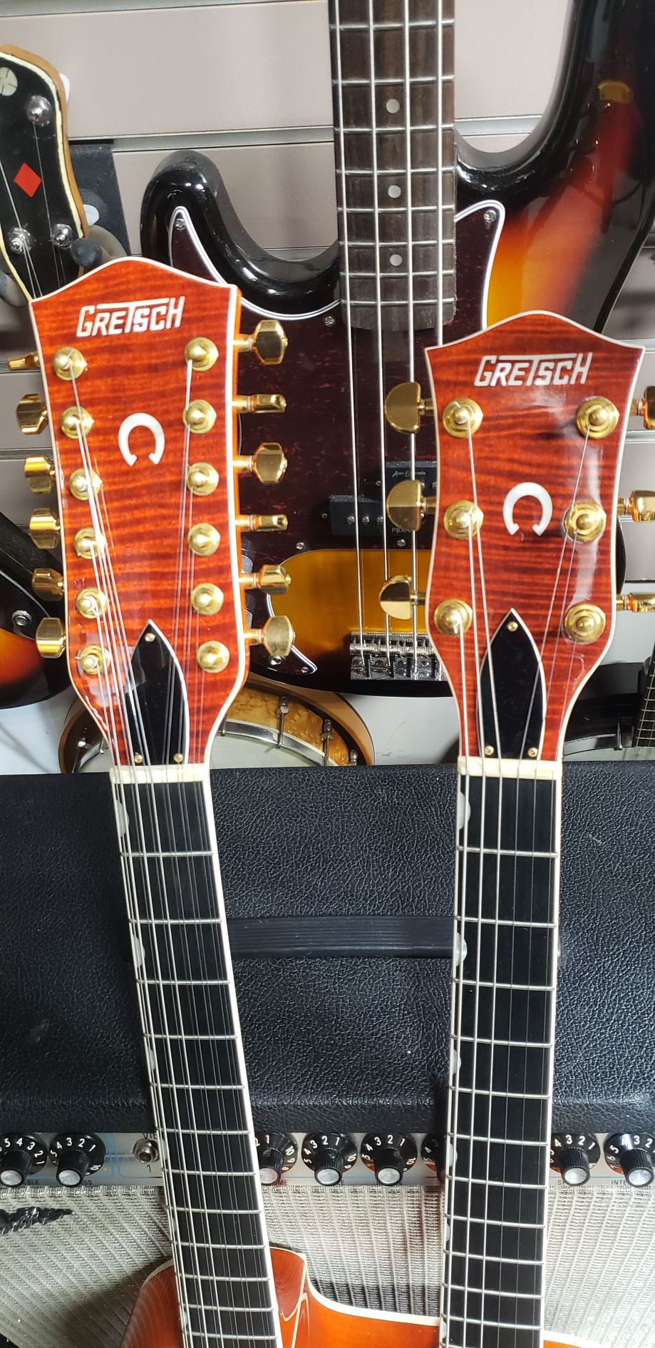 Gretsch G6120 Nashbille 1997 6/12 Double Neck Electric Guitar