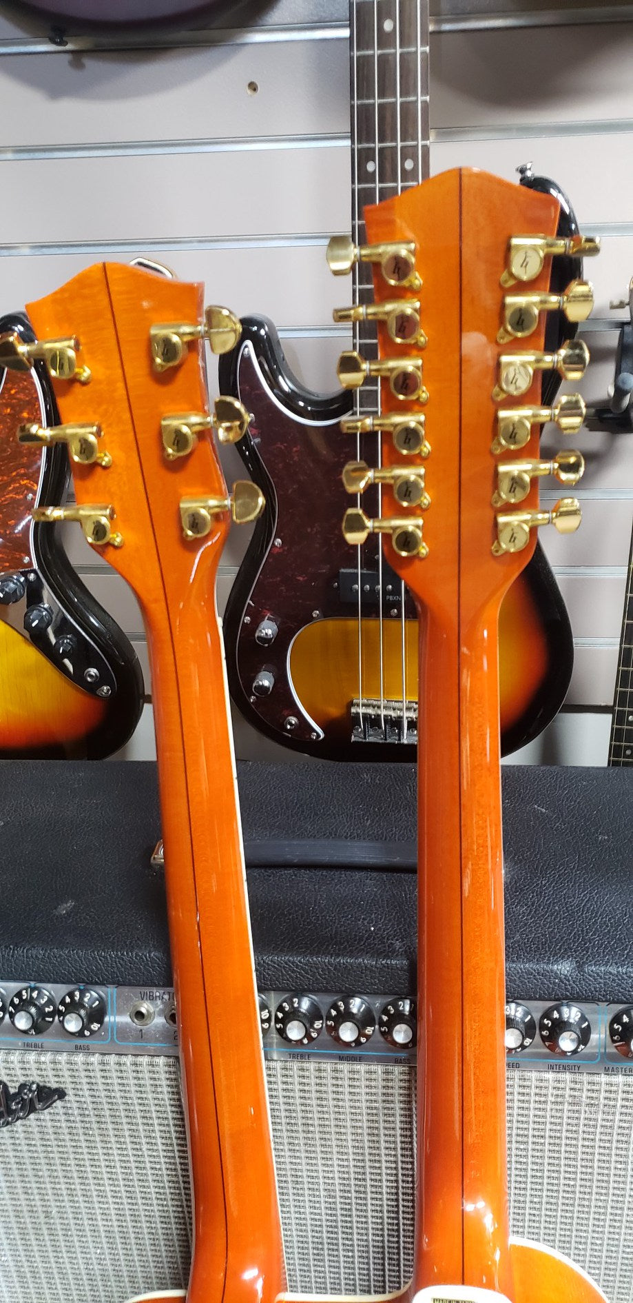 Gretsch G6120 Nashbille 1997 6/12 Double Neck Electric Guitar