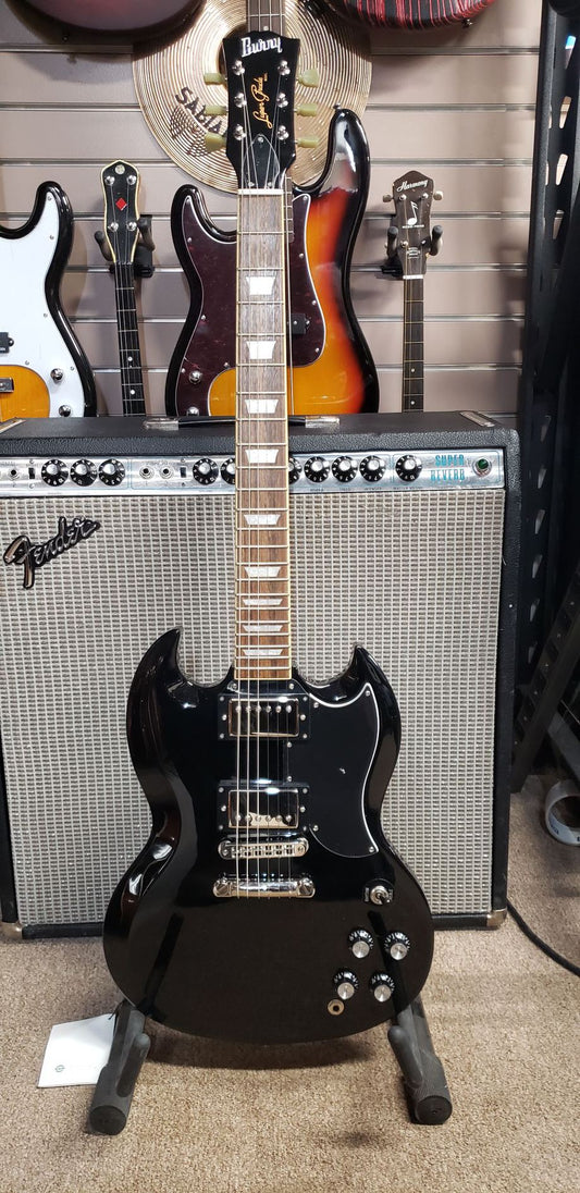 Burny RSG-60’63 Black Electric Guitar