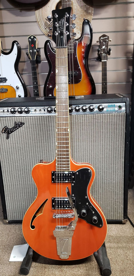 Italia Maranello '61 Trans Orange Electric Guitar