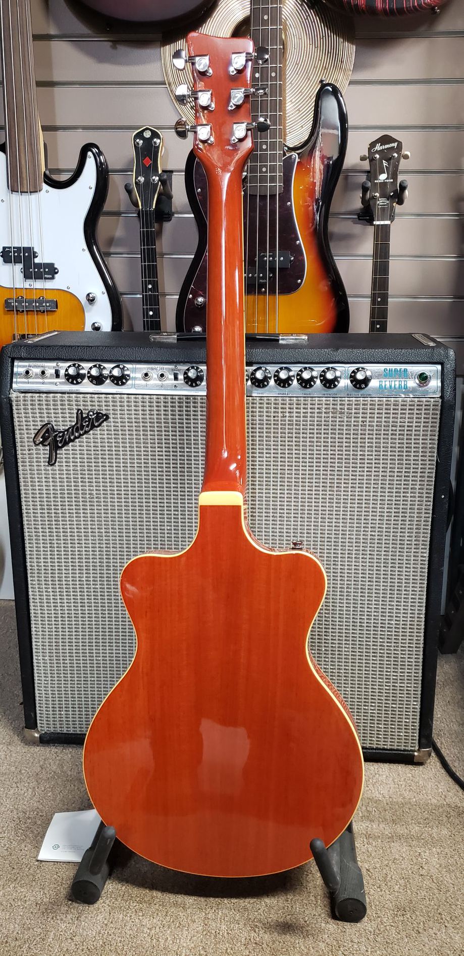 Italia Maranello '61 Trans Orange Electric Guitar