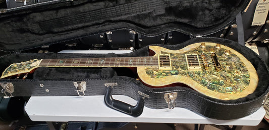 No Name 6 String Electric Guitar - Mother of Pearl