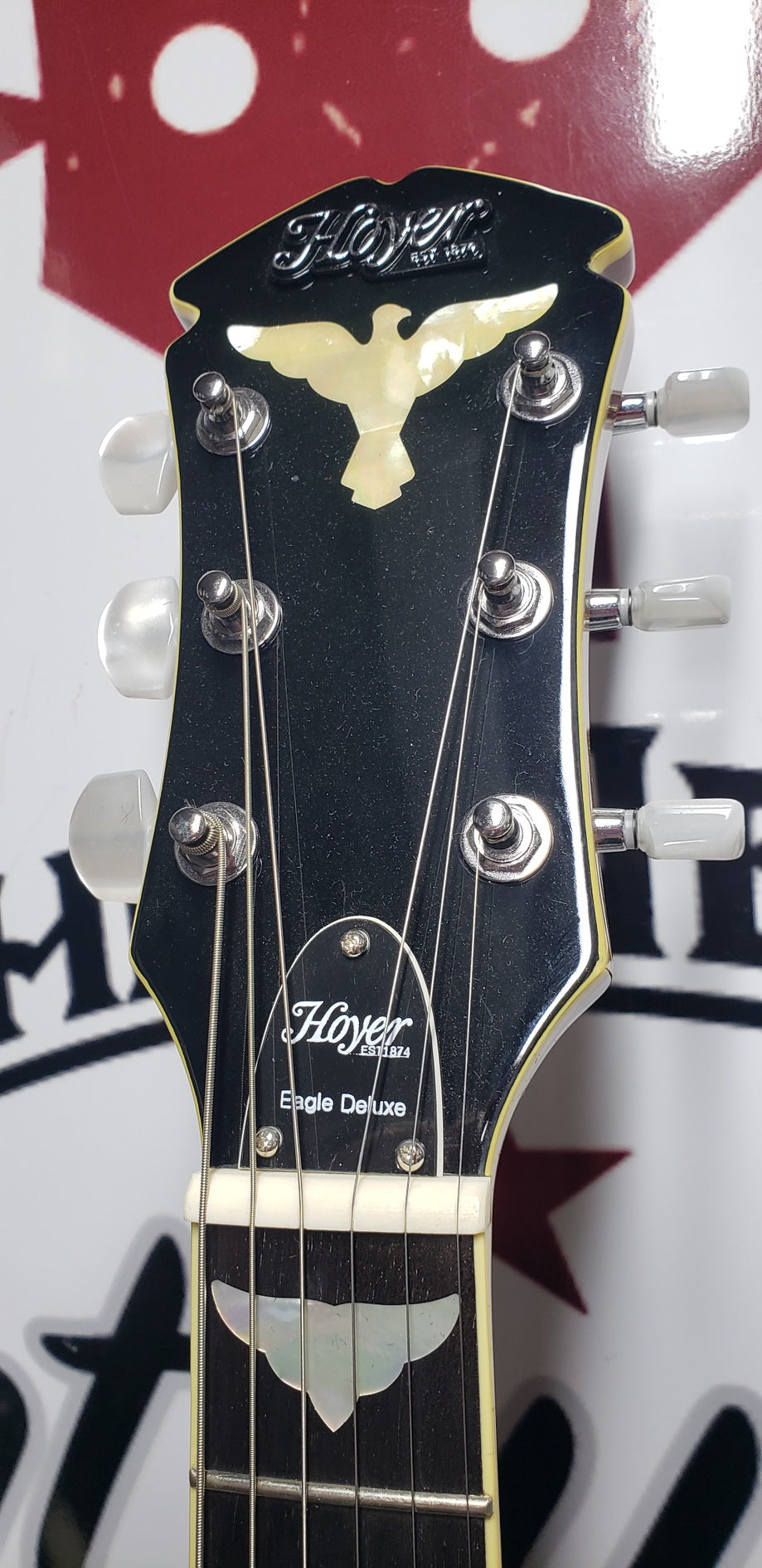 Hoyer Eagle Deluxe Gold Top HEG 310 Electric Guitar - New Old Stock