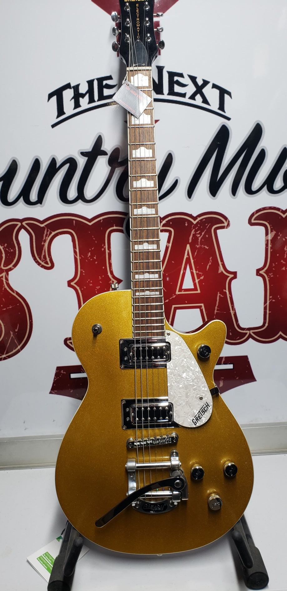 Gretsch Guitars G5438T Electromatic Pro Jet Electric Guitar w/Bigsby - Gold - NOS