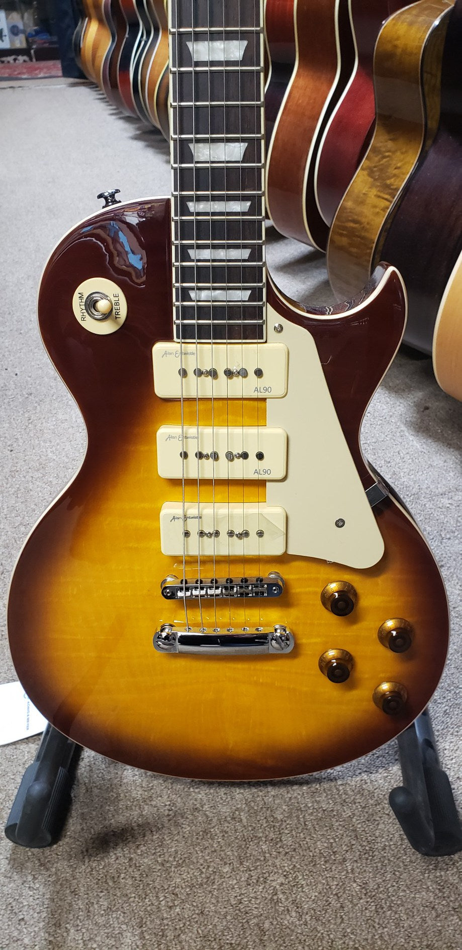 Revelation RLP-3 Sunburst Electric Guitar