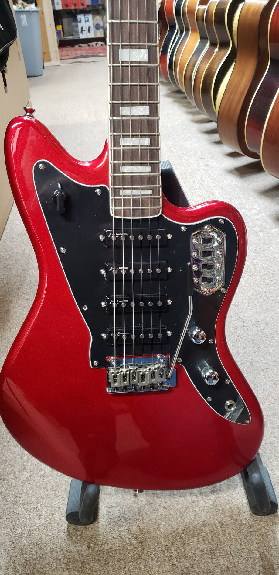 Revelation RJT-60Q Candy Apple Red Electric Guitar