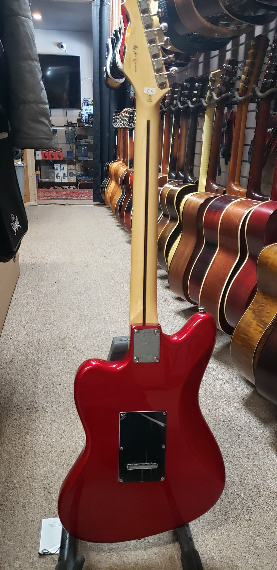 Revelation RJT-60Q Candy Apple Red Electric Guitar