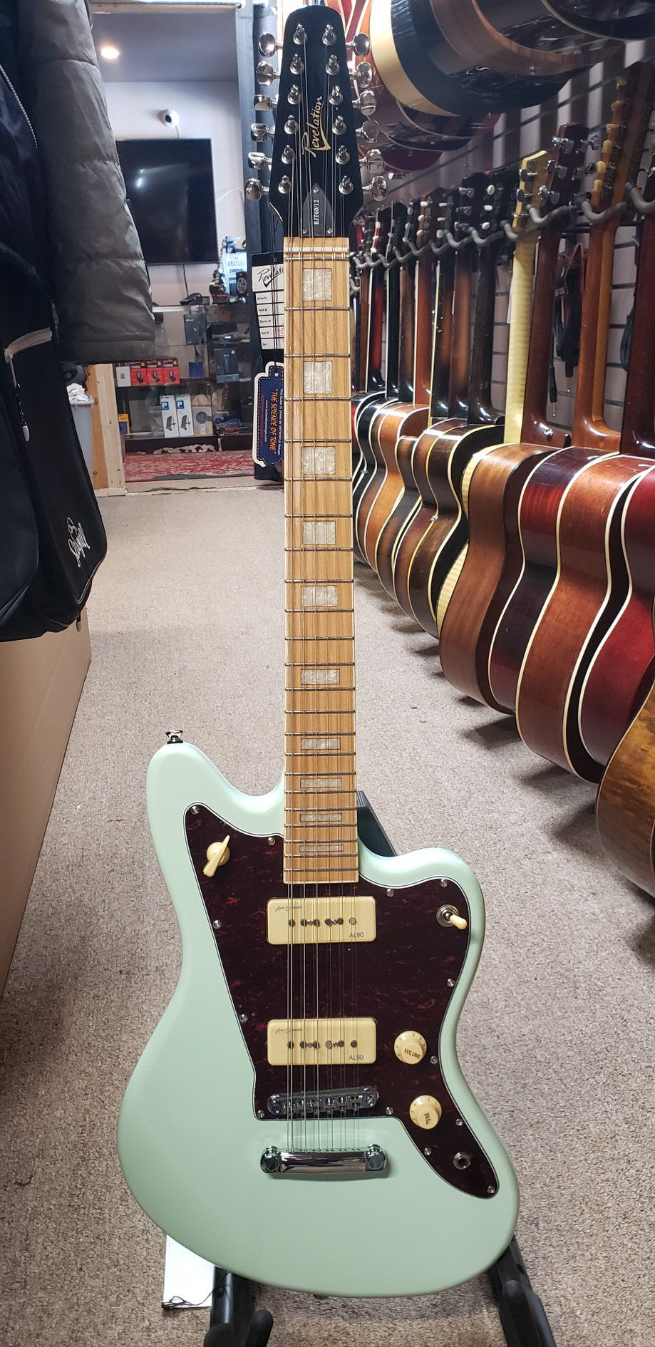 Revelation RJT-60/12 (12-String) Sea Foam Green Electric Guitar