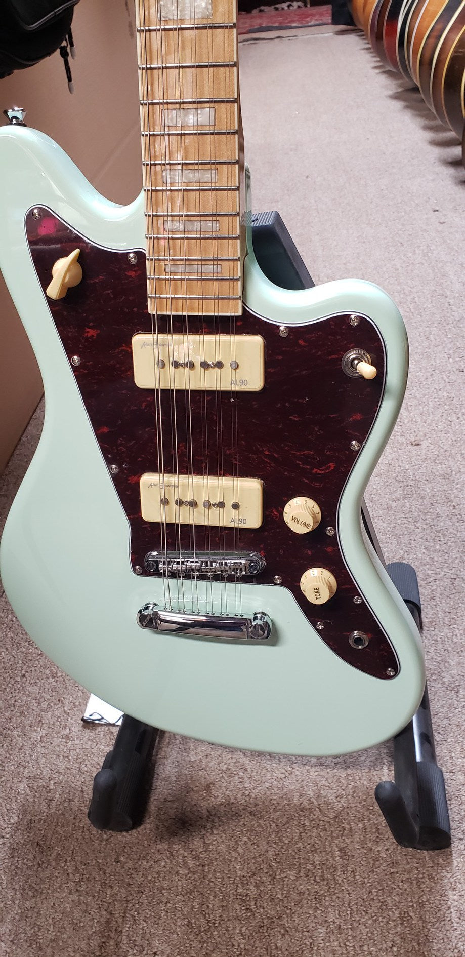 Revelation RJT-60/12 (12-String) Sea Foam Green Electric Guitar