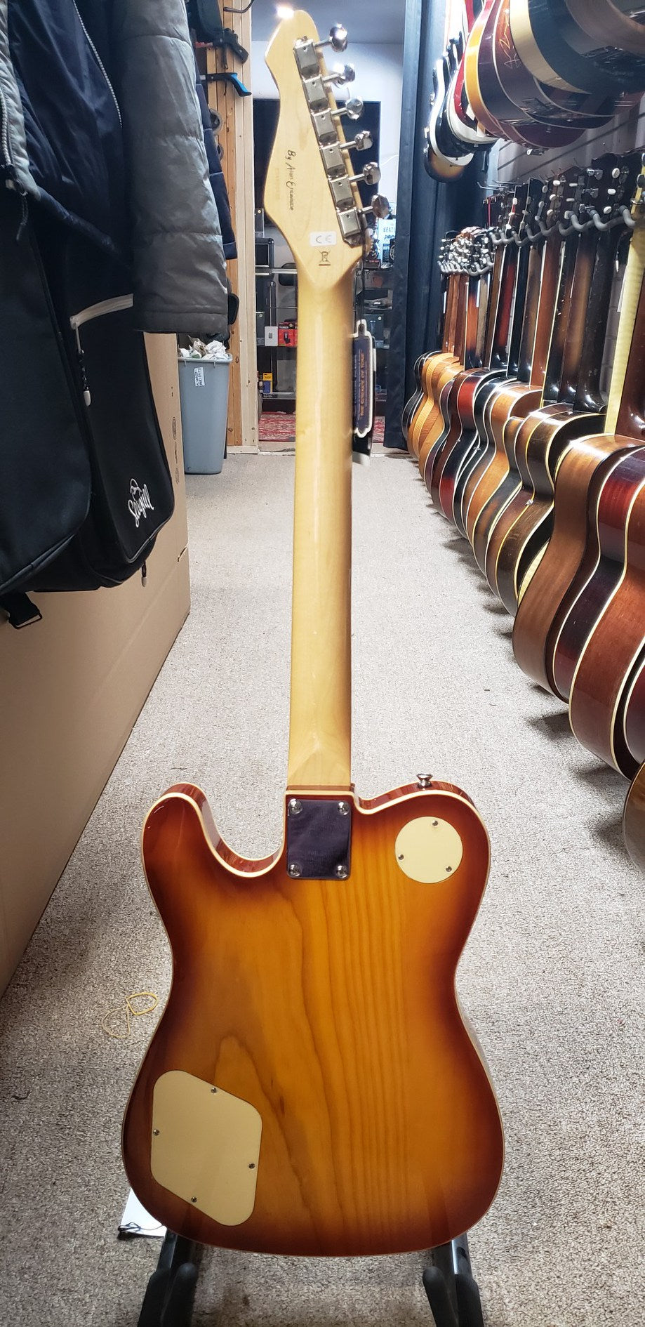 Revelation RFT DLX Thinline Honey Burst Electric Guitar