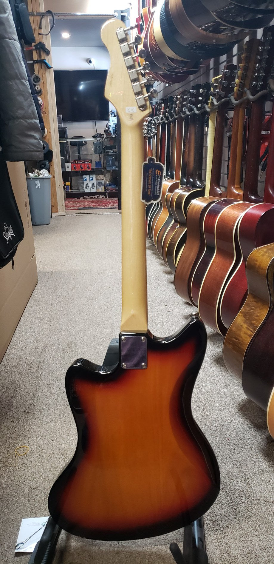 Jansen JazzMan Sunburst Electric Guitar