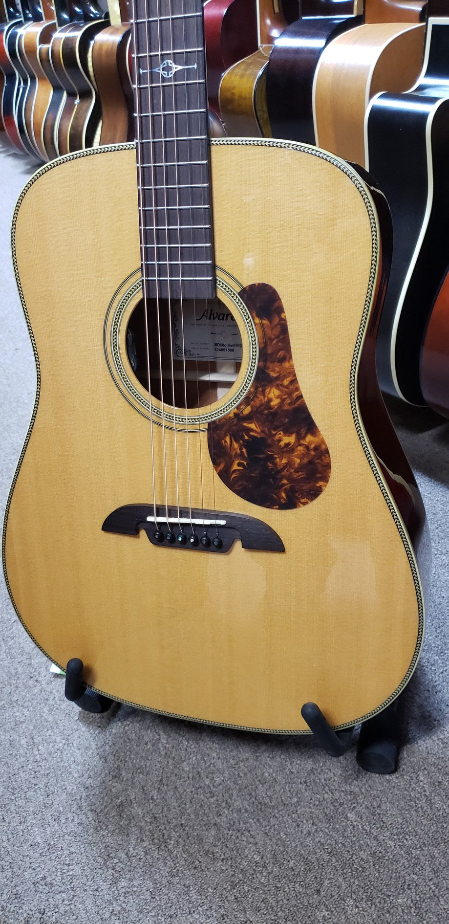 Alvarez Masterworks MD60e Herringbone Acoustic Guitar