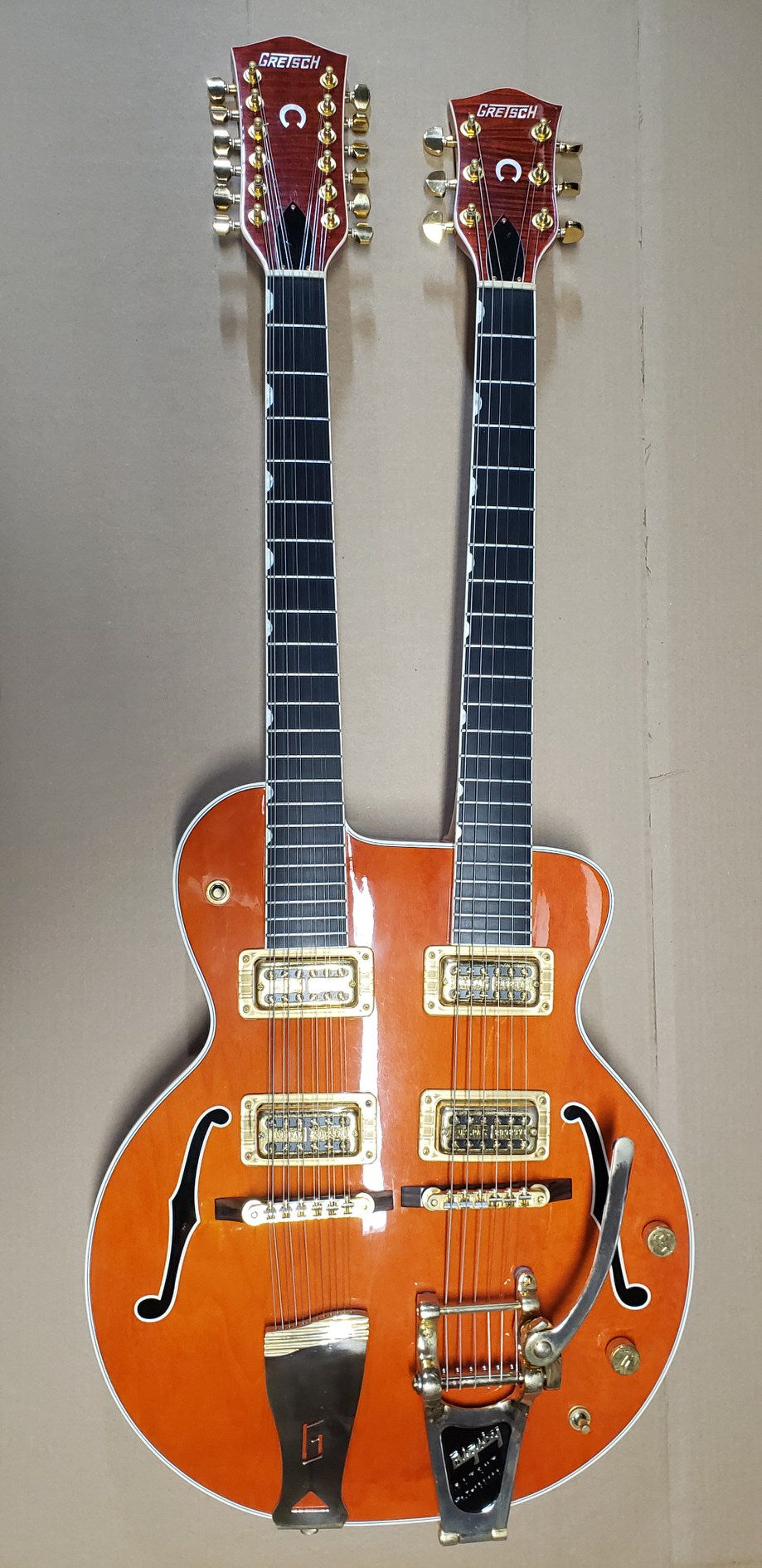 Gretsch G6120 6/12 Nashville Double Neck Electric Guitar 1997