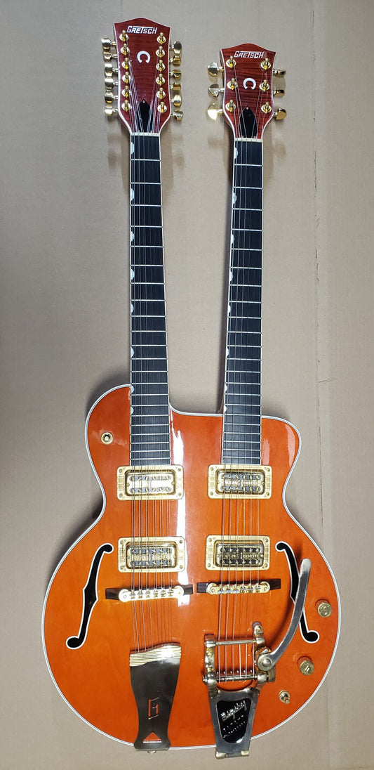 Gretsch G6120 6/12 Nashville Double Neck Electric Guitar 1997