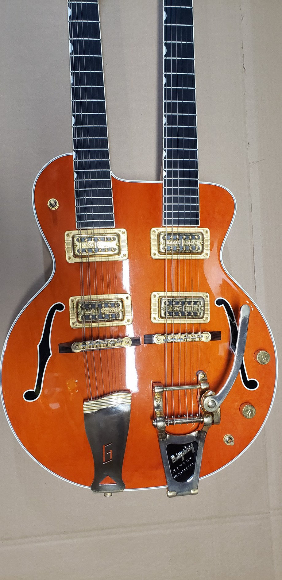 Gretsch G6120 6/12 Nashville Double Neck Electric Guitar 1997