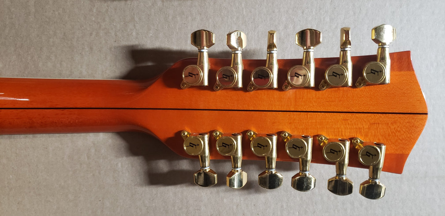 Gretsch G6120 6/12 Nashville Double Neck Electric Guitar 1997