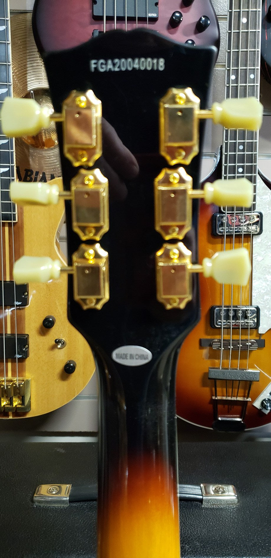 Burny RFA 75 Sunburst Shortscale Jazz Electric Guitar – The Guitar