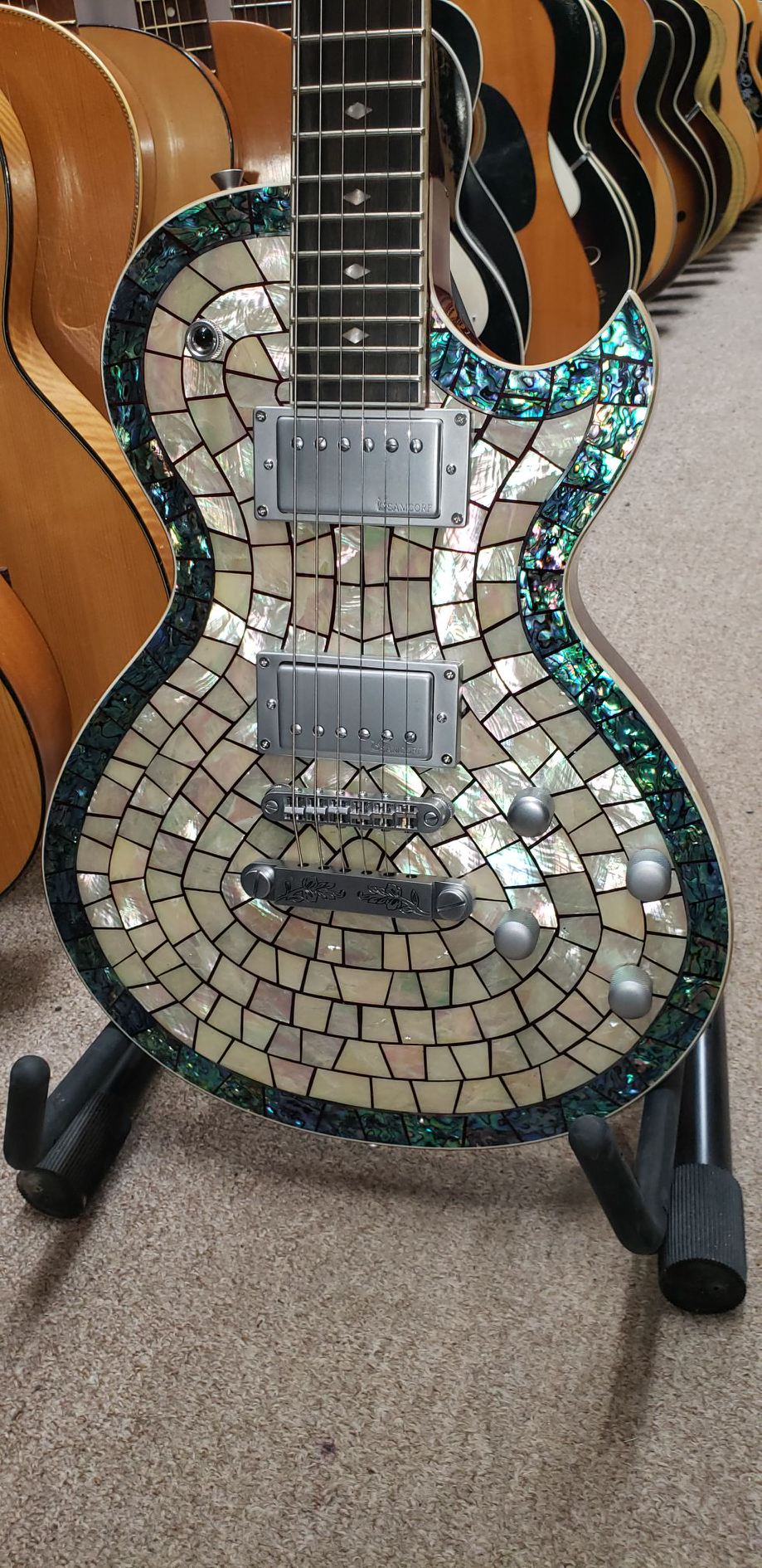 Alden Blues Line Abalone Electric Guitar - Excellent