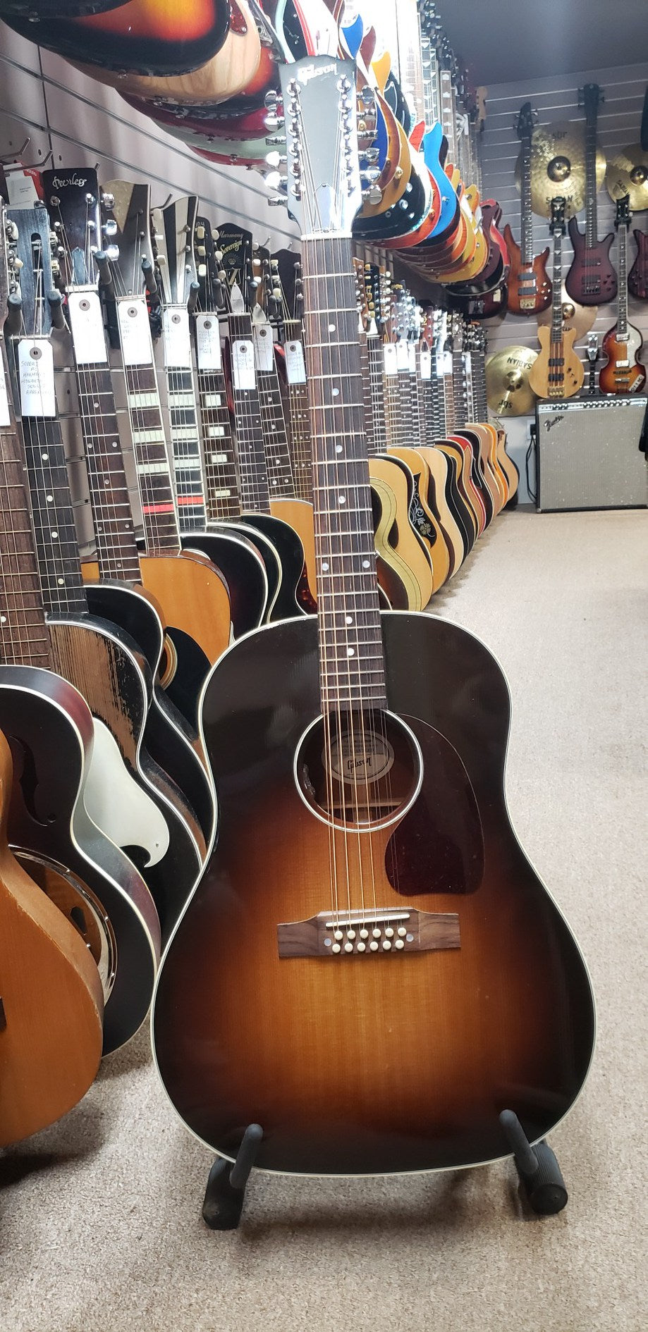 Gibson J-45 12 String Acoustic Guitar - 2002