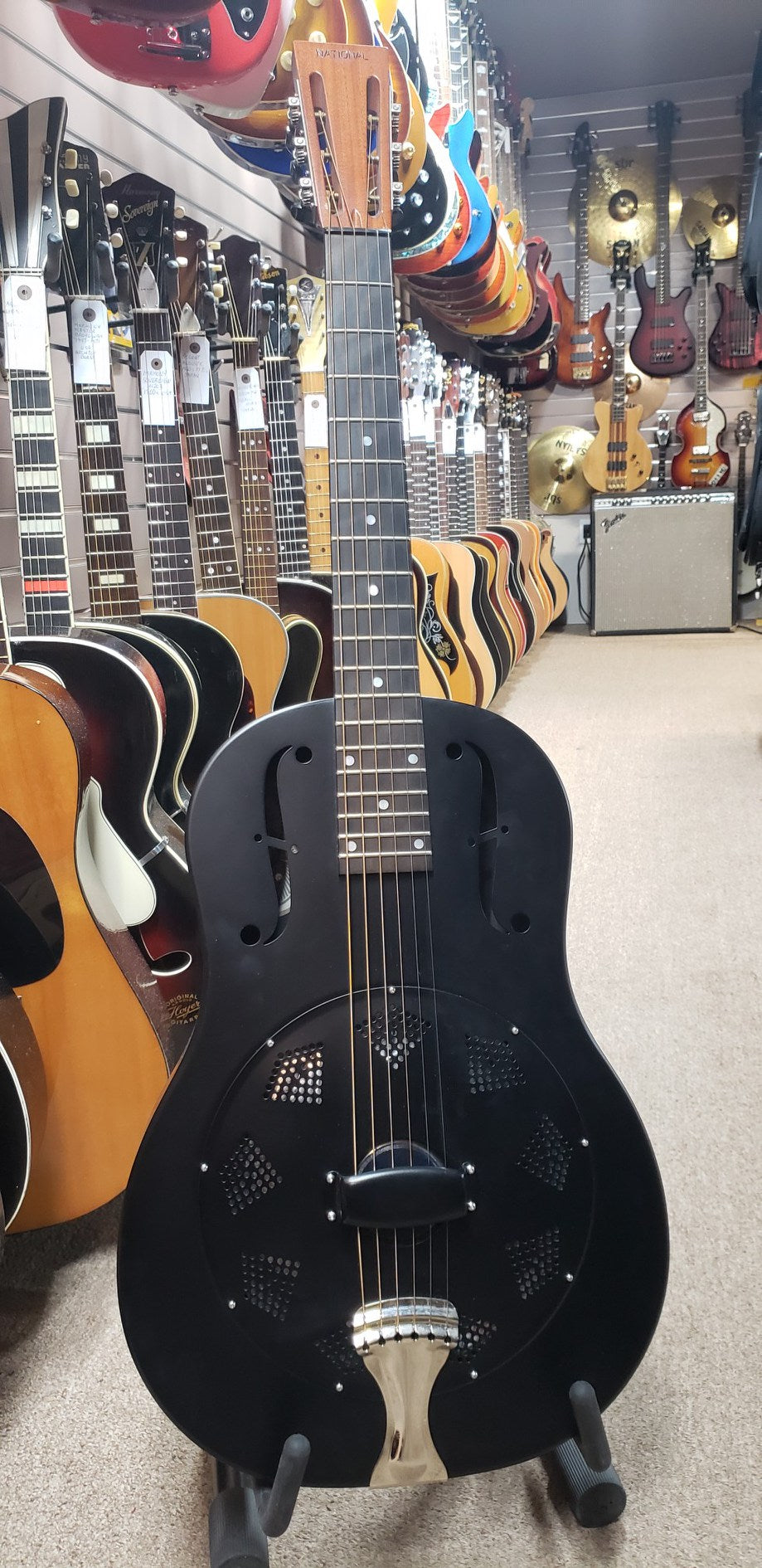 National Reso-Phonic Delphi Matte Black - 2009