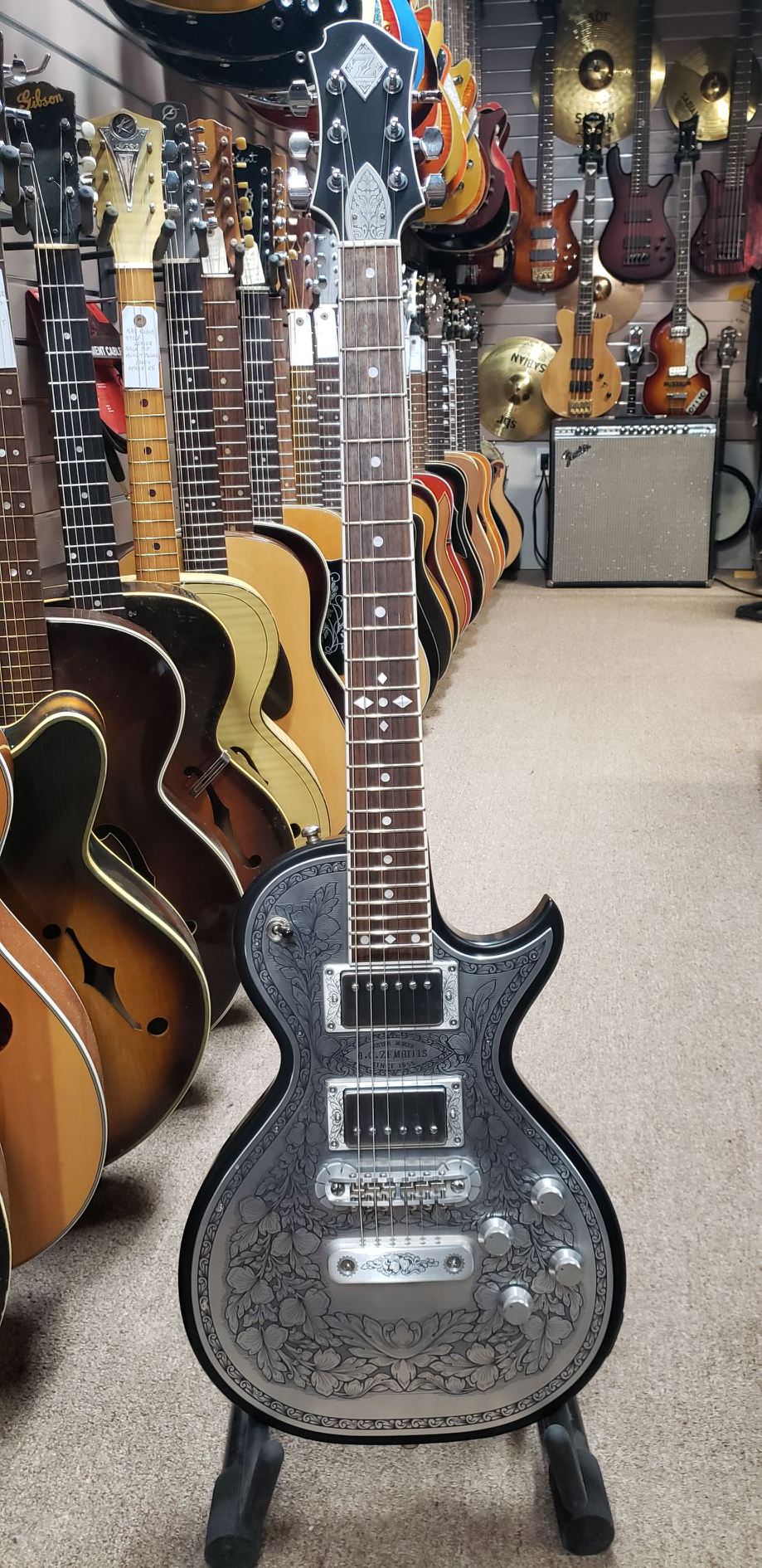 Zemaitis - A24MF BK 2012 Made In Japan - Mint