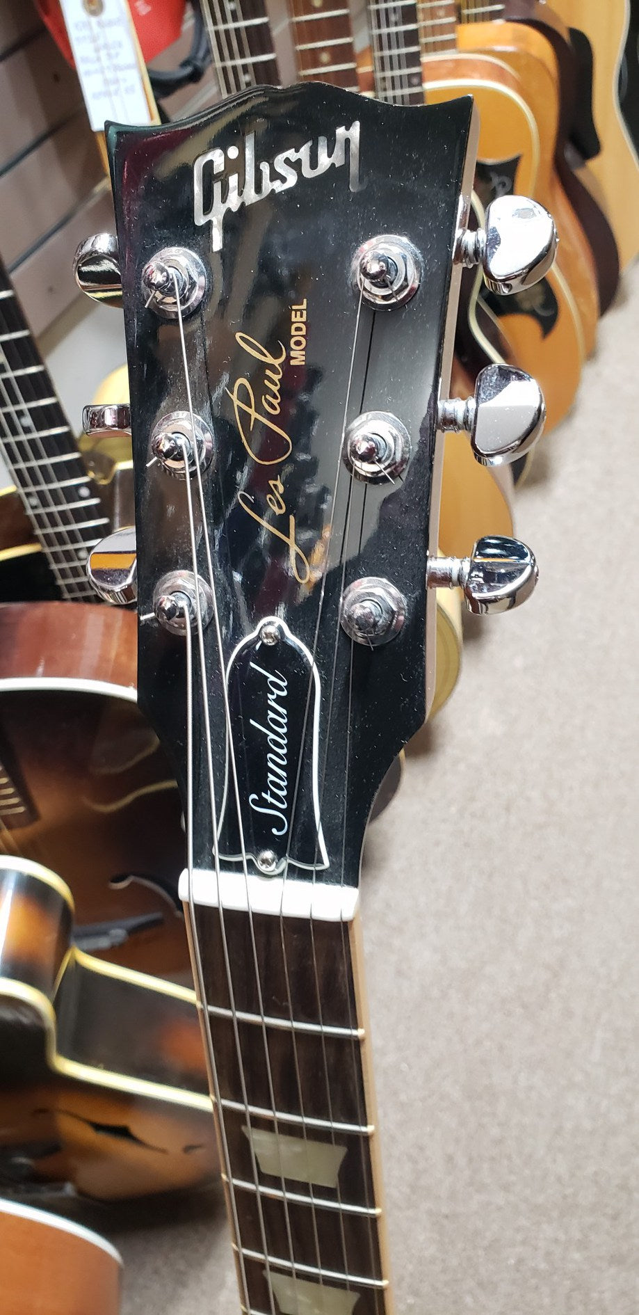 Gibson Les Paul Standard 50s Figured Top - Honey Amber- Used Excellent