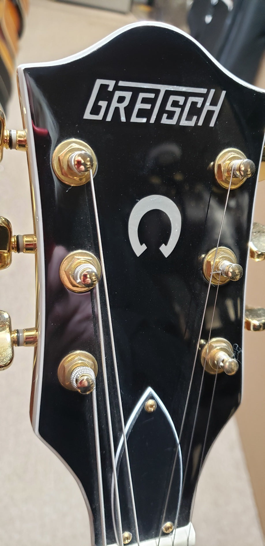 Gretsch G5034TFT Rancher, Fideli'Tron Pickup, Bisgby Tailpiece, Savannah Sunset - NOS