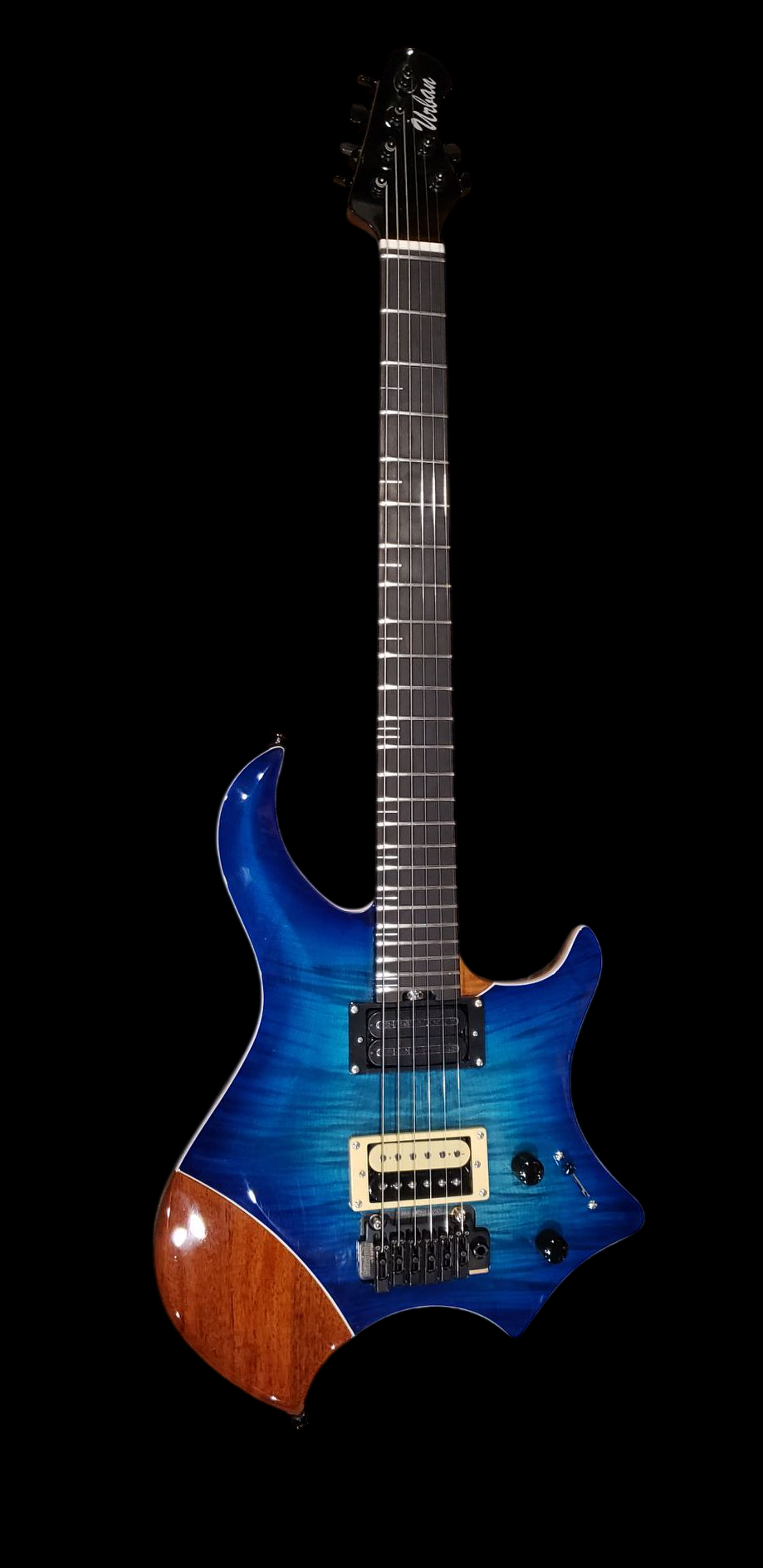 Urban Custom Guitars Modern Electric Guitar - Flamed Blue