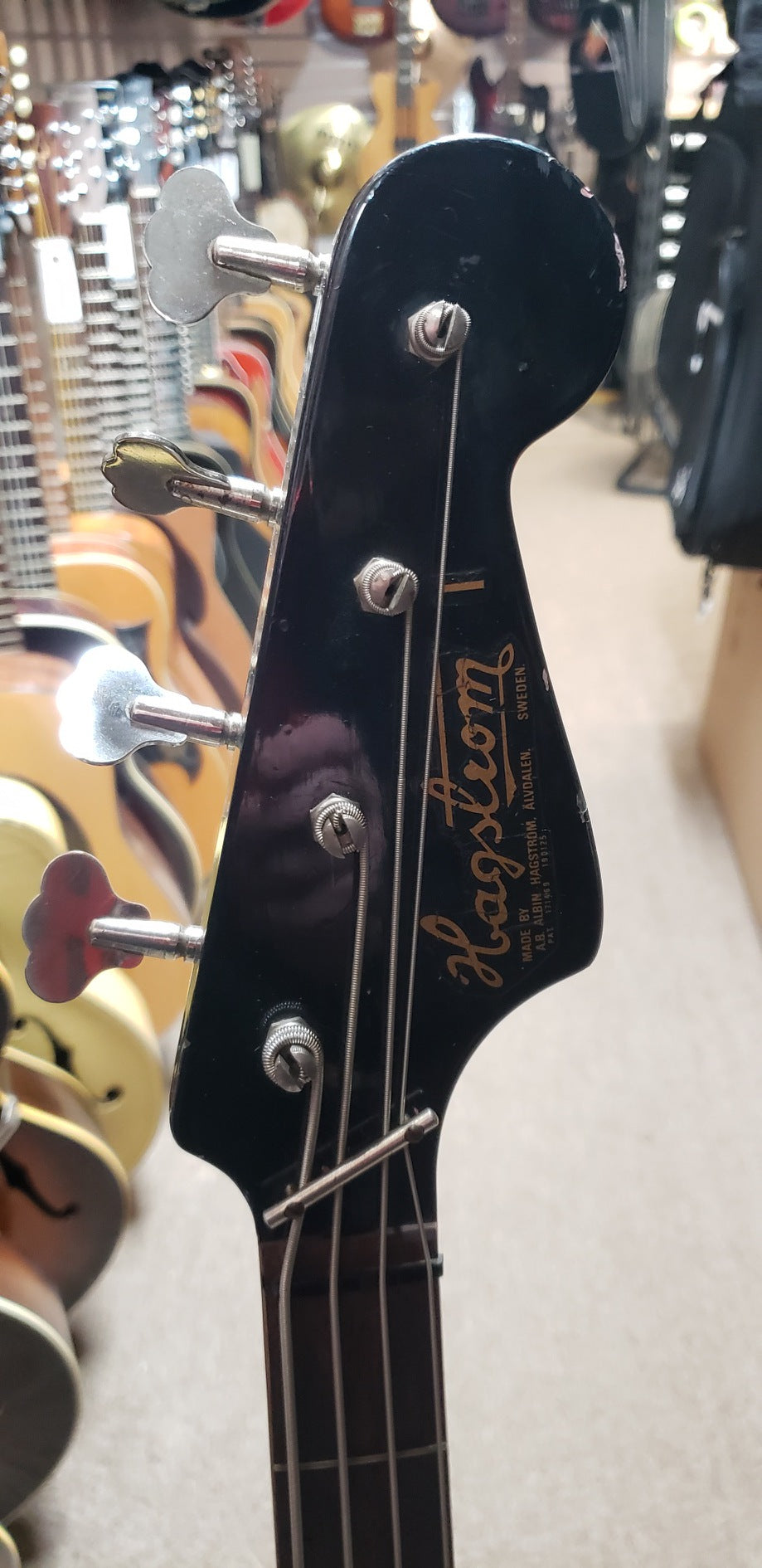 Hagström Kent 1-B Bass Red 1966