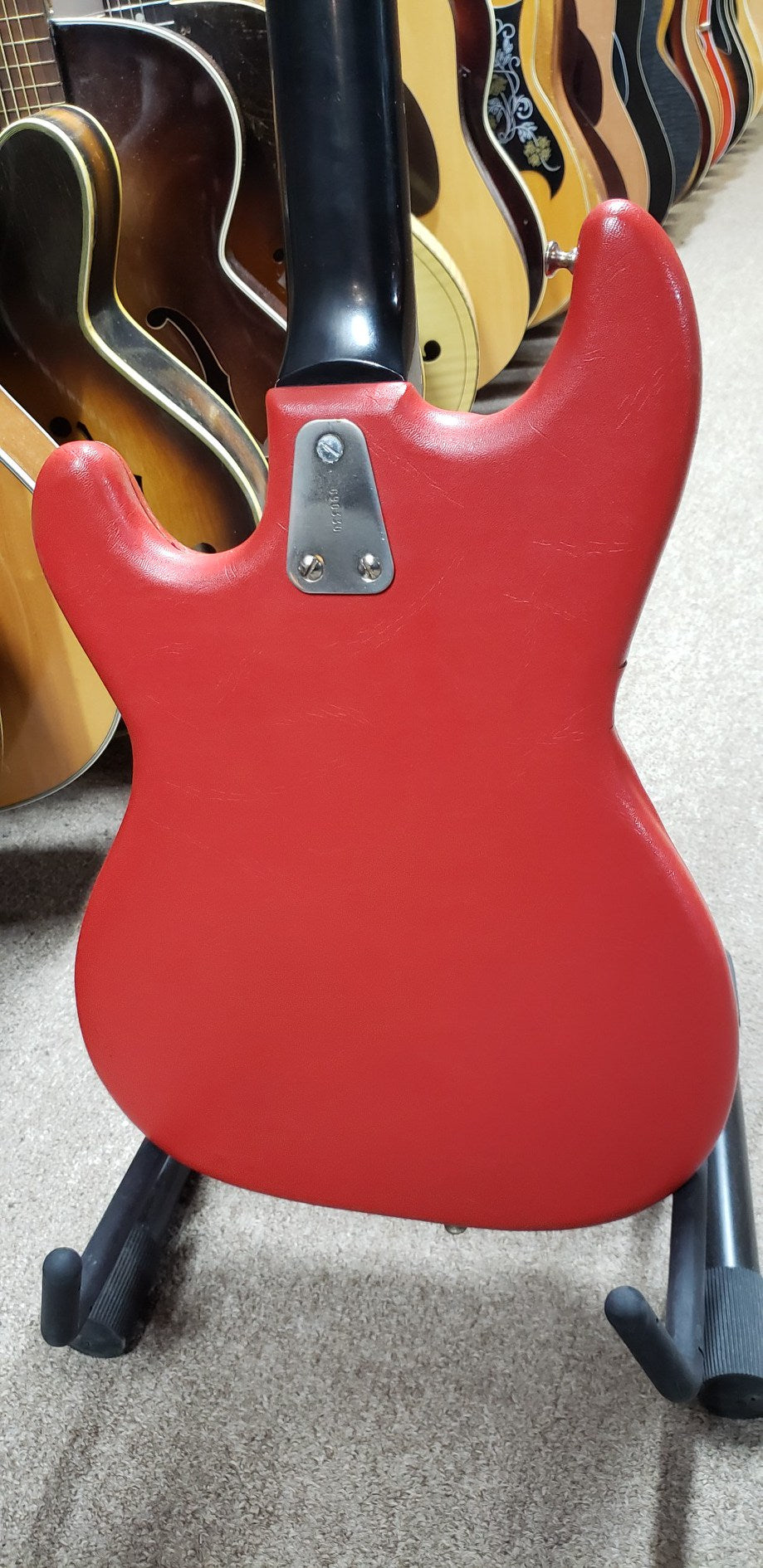 Hagström Kent 1-B Bass Red 1966