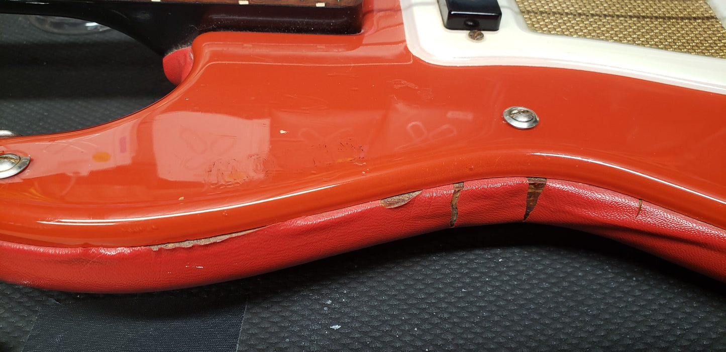 Hagström Kent 1-B Bass Red 1966