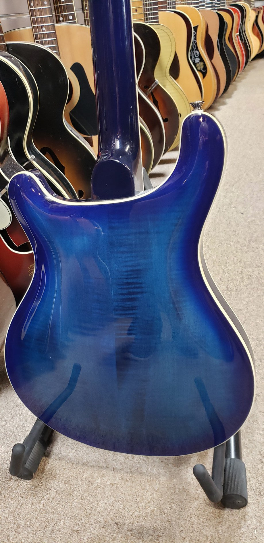 PRS SE Hollowbody II Electric Guitar - Faded Blue Burst