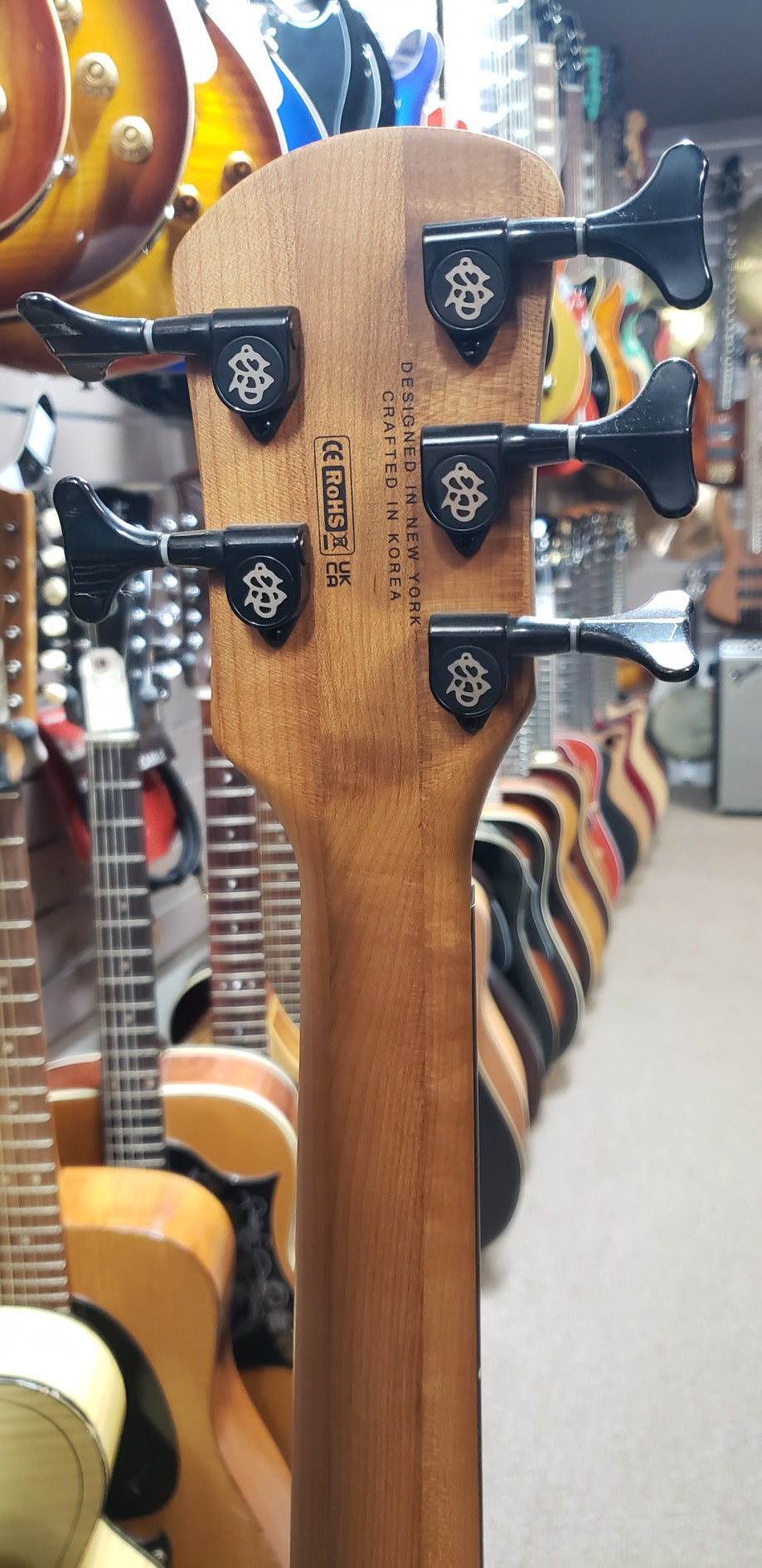 Spector Bass NS Pulse II 5-String Bass Guitar - Black Cherry Matte