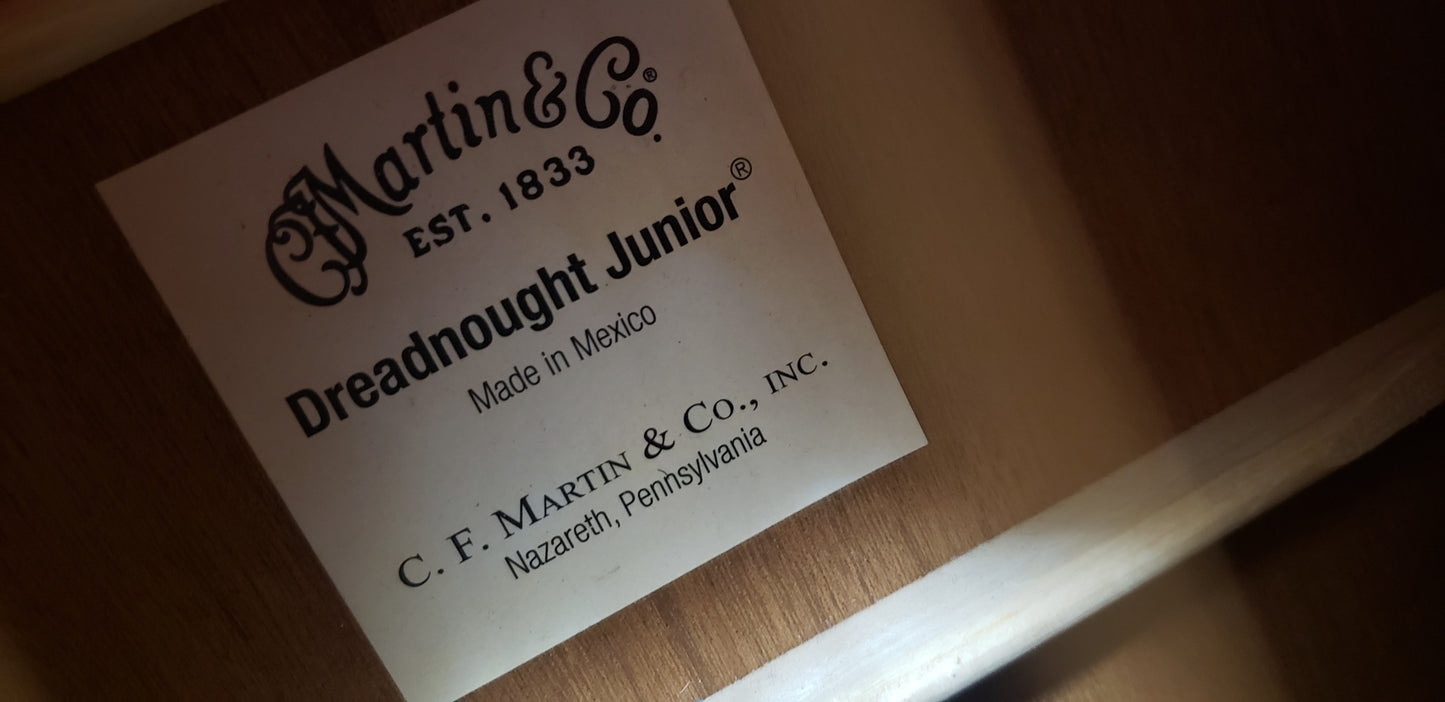 Martin Guitars DJR-10 Dreadnought Junior with Gig Bag - Excellent