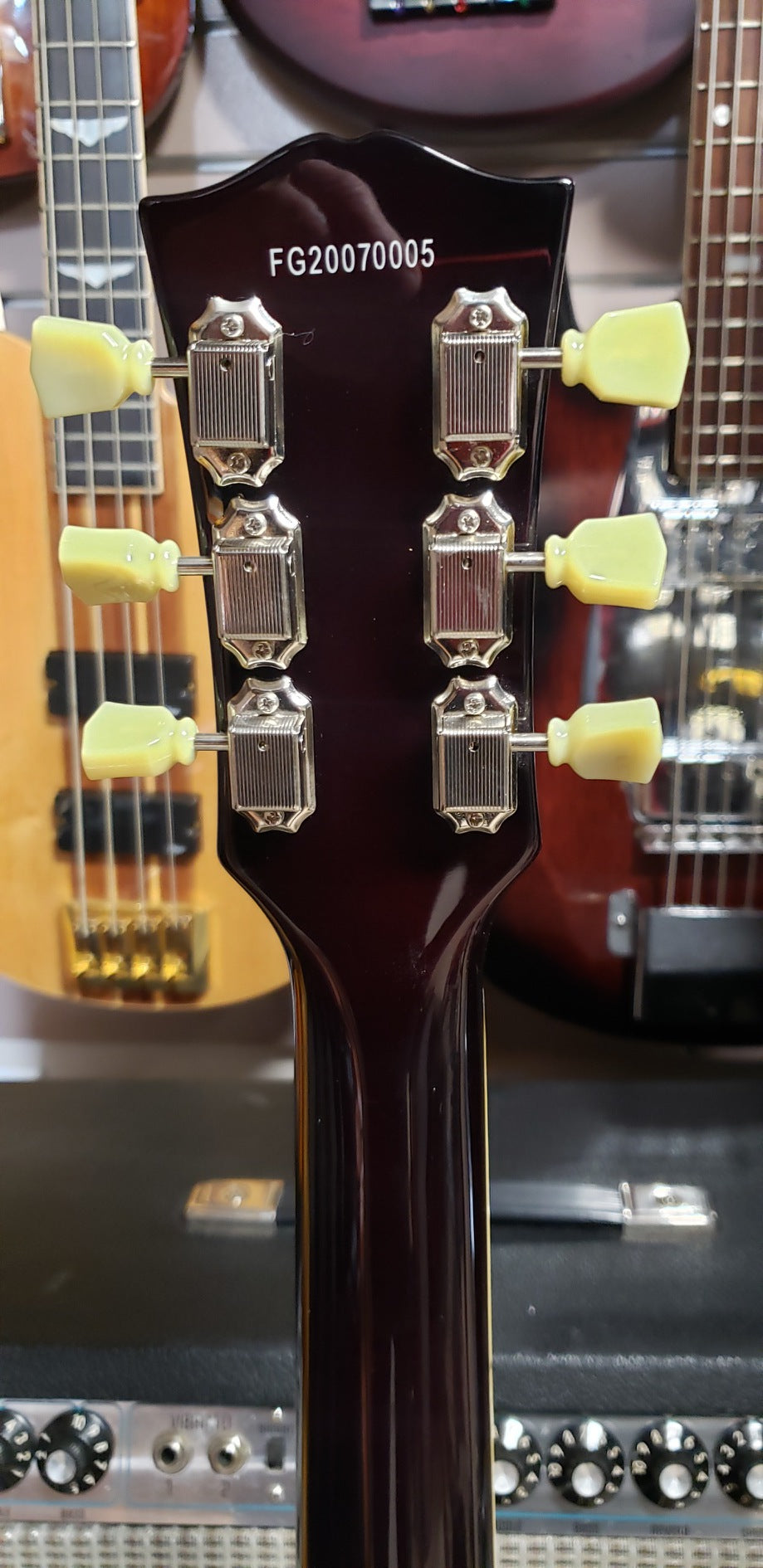 Burny RLG-60P VGT Vintage Gold Top Electric Guitar