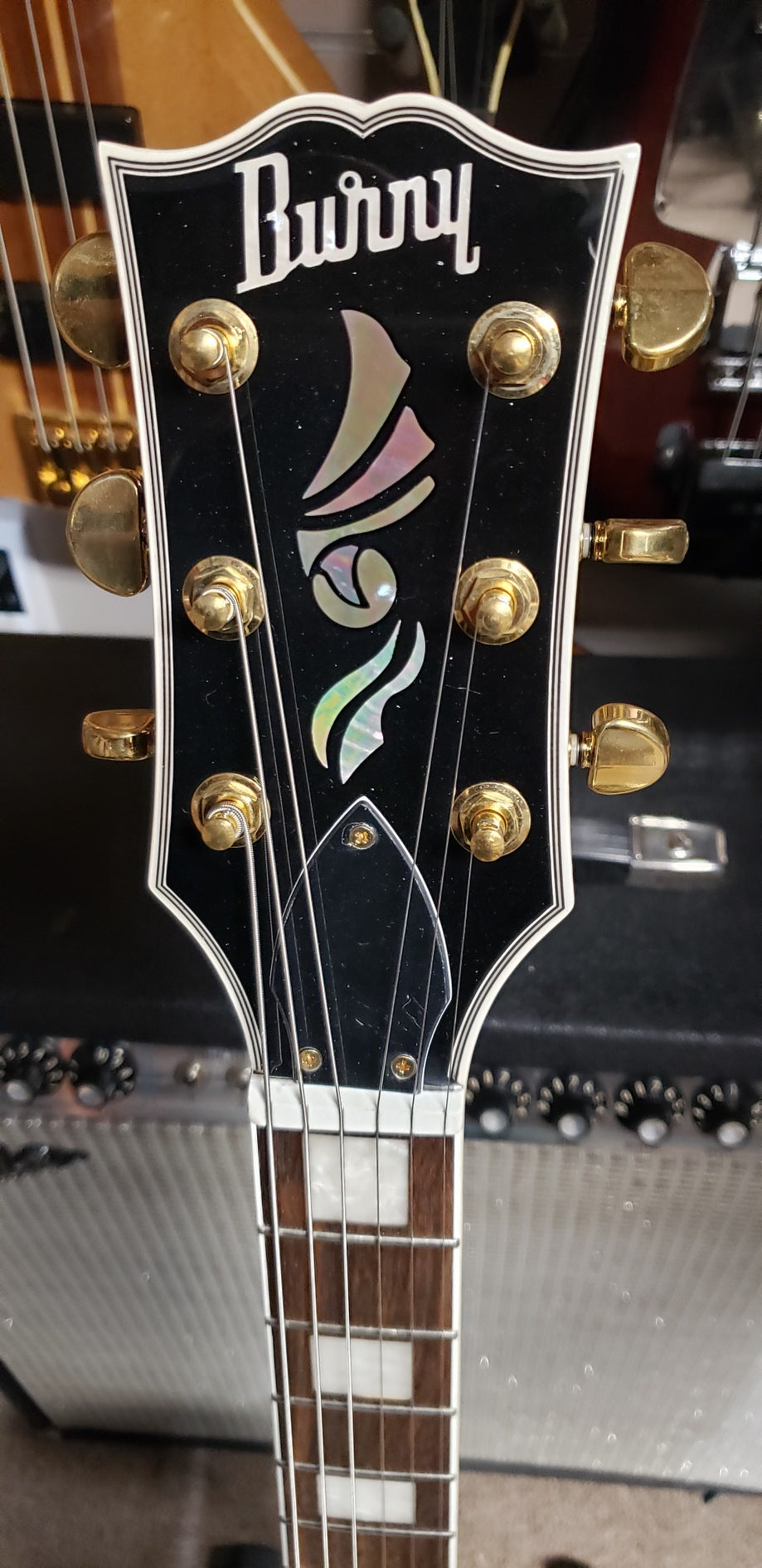 Burny RLC-85 Black Electric Guitar – The Guitar Boutique