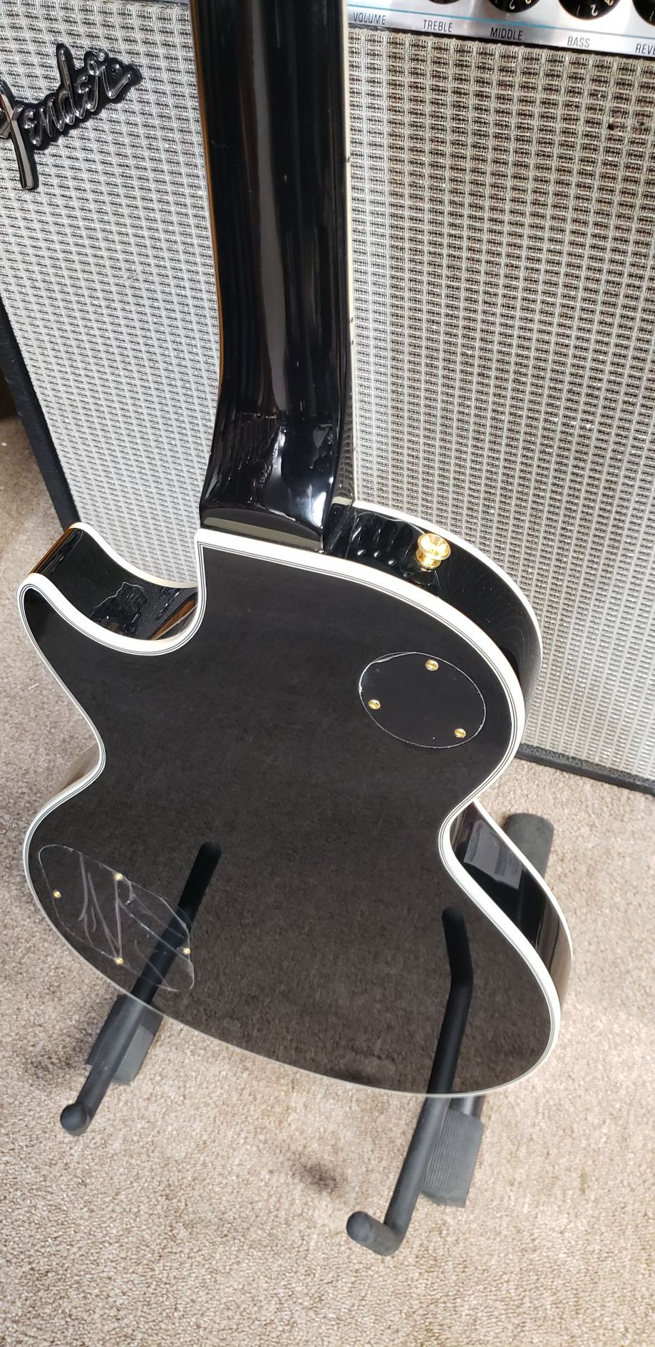 Burny RLC-85 Black Electric Guitar – The Guitar Boutique