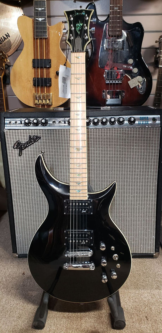 Jarrell JZS-1 "Black Thunder" Custom Electric Guitar