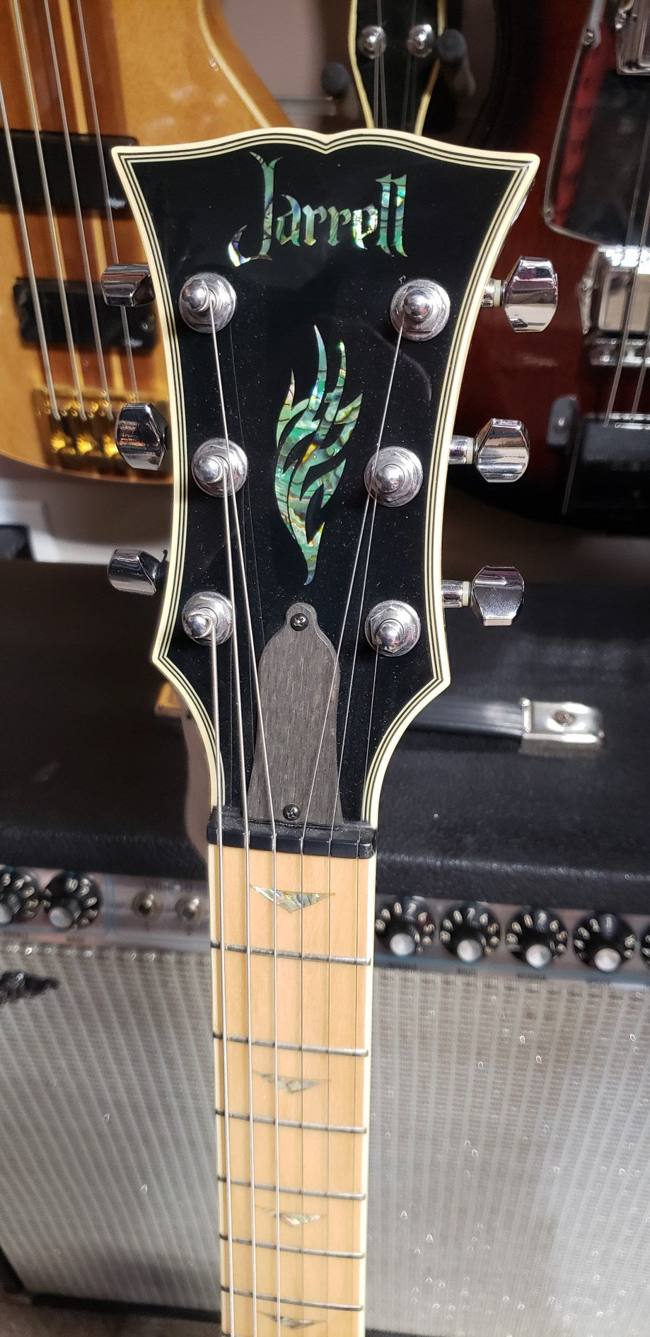 Jarrell JZS-1 "Black Thunder" Custom Electric Guitar