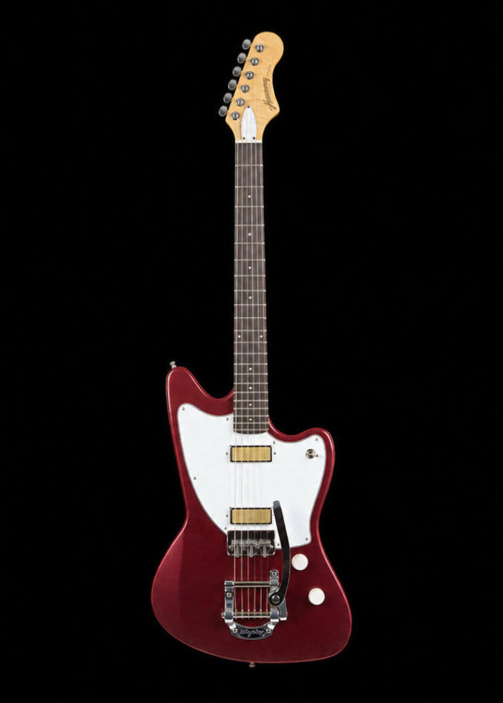Harmony Silhouette with Bigsby B5 w/ MONO Vertigo Case – Burgundy