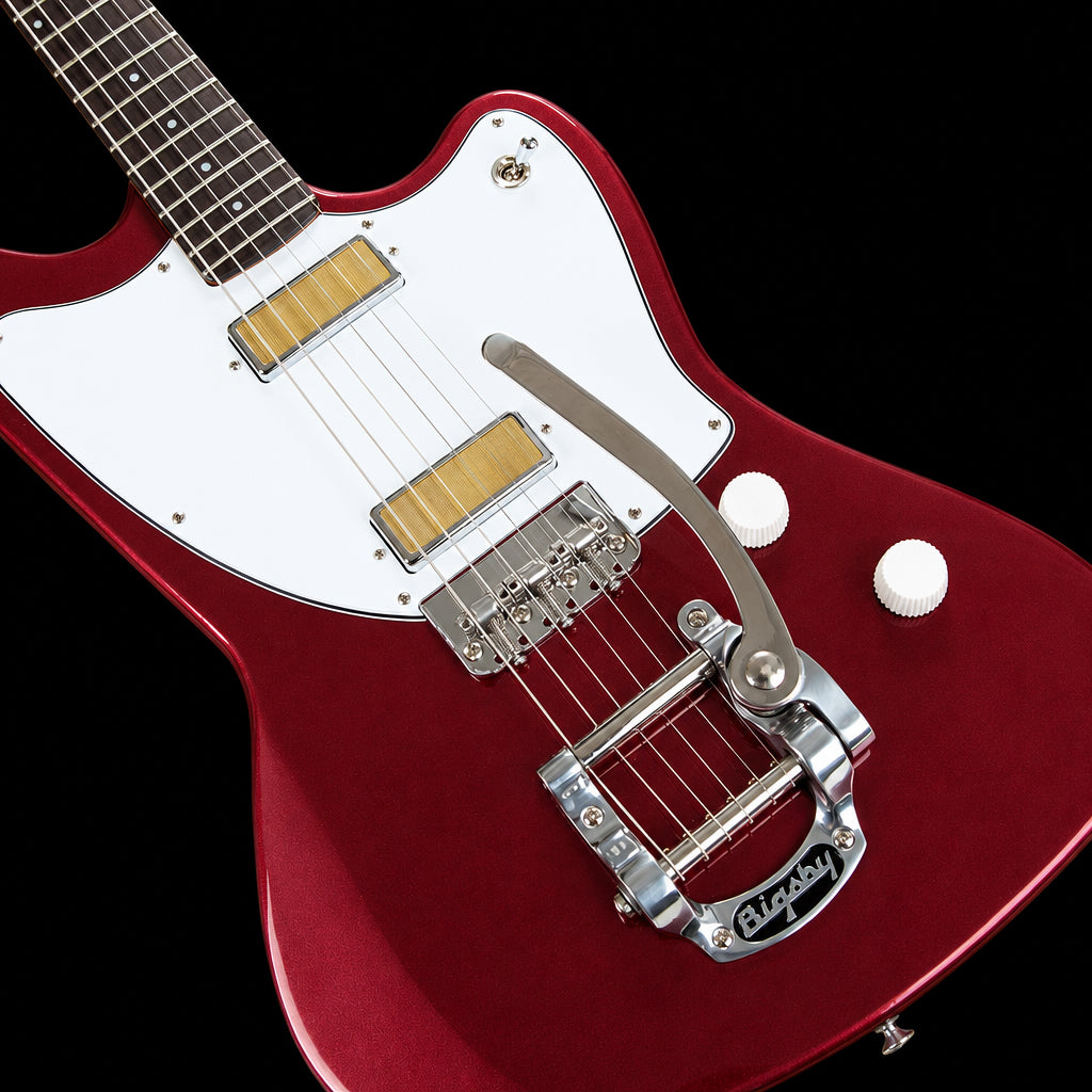 Harmony Silhouette with Bigsby B5 w/ MONO Vertigo Case – Burgundy