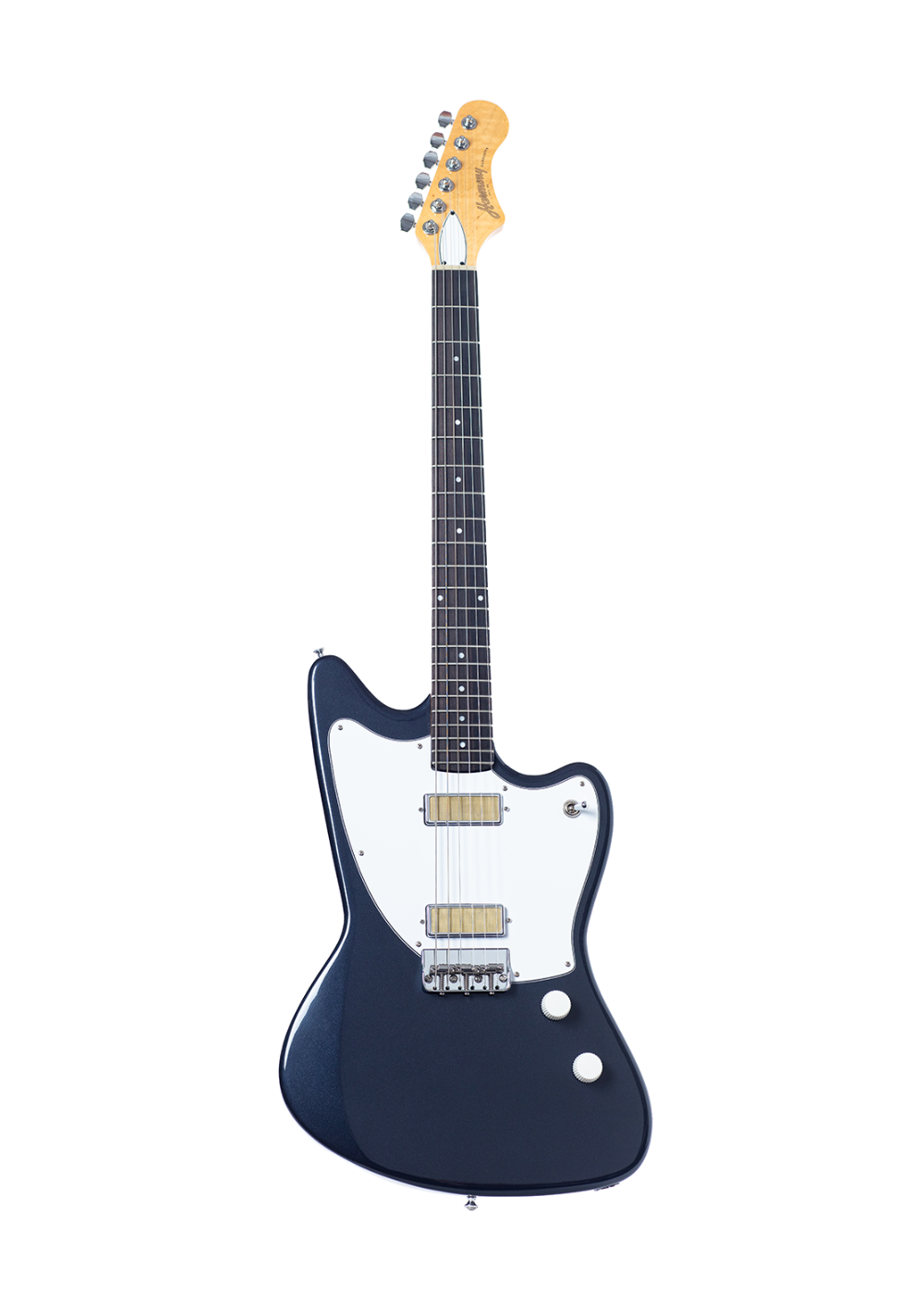 Harmony Silhouette Electric Guitar w/ MONO Vertigo Case – Slate