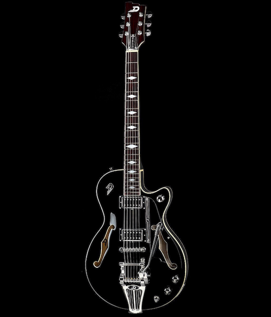 Duesenberg Starplayer TV Deluxe Black Electric Guitar